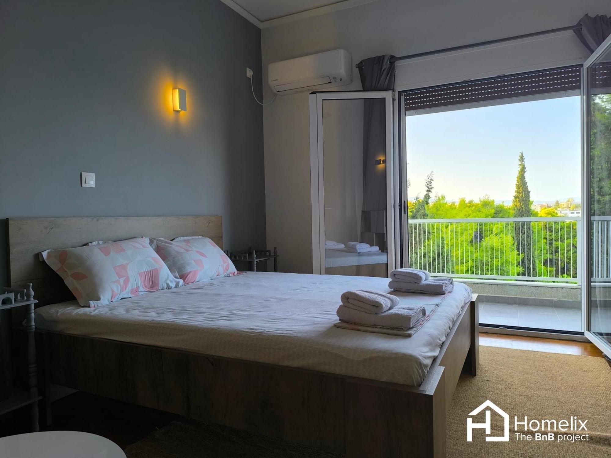 Chalkís 30M² Cosy Studio With Panoramic Sea View מראה חיצוני תמונה
